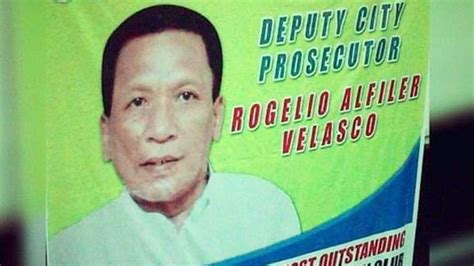 rogelio velasco|DOJ says murder of QC prosecutor Rogelio Velasco ‘solved’.